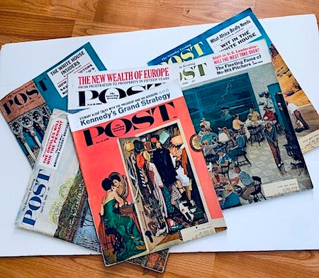 Vintage Saturday Evening Post Magazines