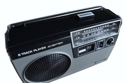 1970s-1980s Panasonic Vintage 8-Track AM/FM Radio