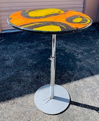 Epoxy Top Bar Pub Table