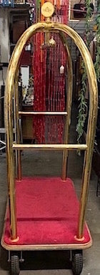 Vintage Bellman's Hotel Luggage Cart