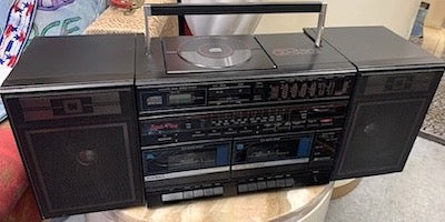 Vintage 1987-1989 "Ghetto Blaster" Boombox