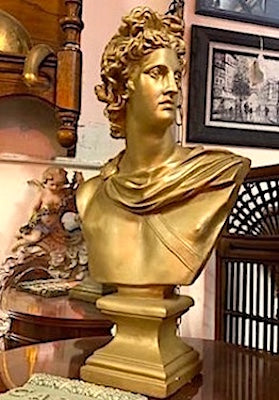 Roman Greek Gold Bust