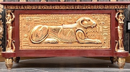 The Egyptian God Amun-Ra Wooden Ceremonial Chest