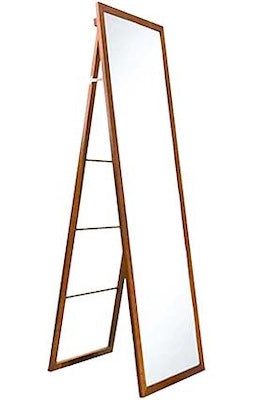 Standing, Wooden Frame Full-length Floor Mirror