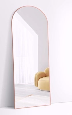 "Sofi" Rose Gold Arch Floor Leaner Mirror