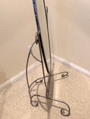 Metal Cheval Mirror