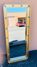 "Lala" Gold Mirror w LED Lights