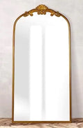 "Rafaela" Gold Arch Ornate Leaner Mirror