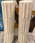 Pompeii  Fluted Pedestals - 2