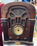 Vintage 1990s Ritz 411A Radio Cassette Player Wood Case