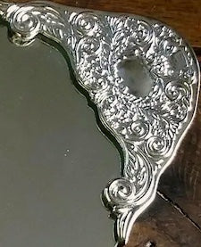 Vintage Godinger "Silver Art" Mirror Tray