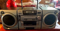 Vintage 1990s AIWA BoomBox AM/FM Radio Tape Player