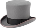 Vintage 1980s Grey Top Hat