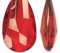 4-Panel Metal Frame Divider Screen with Red Tear Drops