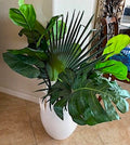 Artificial Low Plants in One Pot