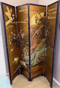 Asian 4-Panels Gold Divider