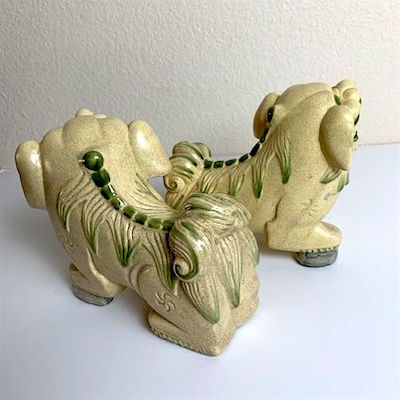 Asian Foo Dogs - Set of Two