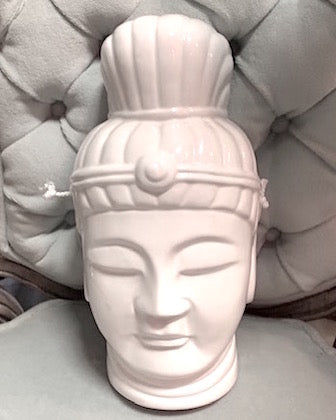 White Porcelain Mask Wall Hanging