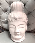 White Porcelain Mask Wall Hanging