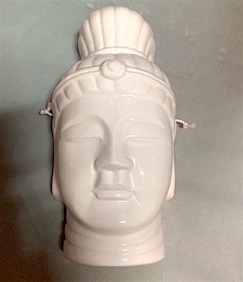 White Porcelain Mask Wall Hanging