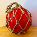 Large Red Glass Buoy