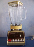1970s Oster Yellow Blender Galaxie Dual Range 14 Speed