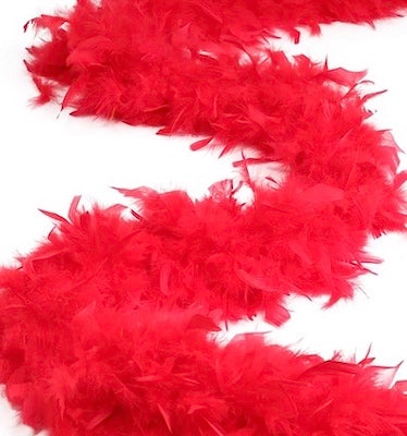 Assorted Colors Chandelle Solid Boas