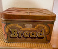 Vintage 1970's Cheinco Entire Tin Bread Box