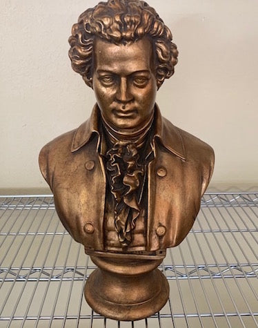 Vintage Bust Wolfgang Amadeus Mozart [1756-1791] Austria