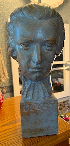 Vintage Bust Wolfgang Amadeus Mozart [1756-1791] Austria