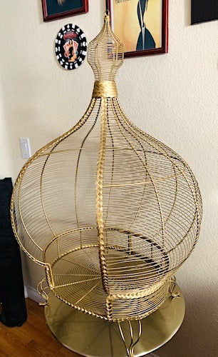 Gold Cage "Moulin Rouge"