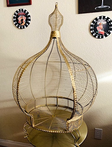 Gold Cage "Moulin Rouge"