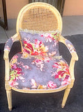 "Junkyard" Shabby Accent Chair