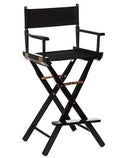 Black on Black Tall director's Chair