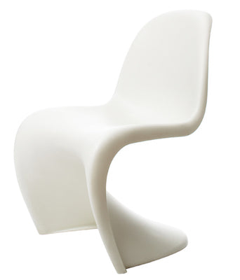 Mid Century White Chairs by Verner Panton for Vitra, 1960s