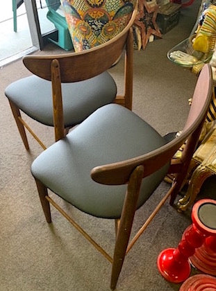 Mid Century Modern Classic Café Dining Upholstery Chairs
