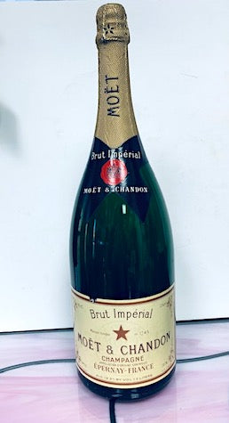 Champagne Bottle Sealed and Empty - Prop