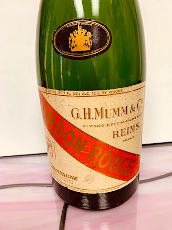 Champagne Bottle Sealed and Empty - Prop