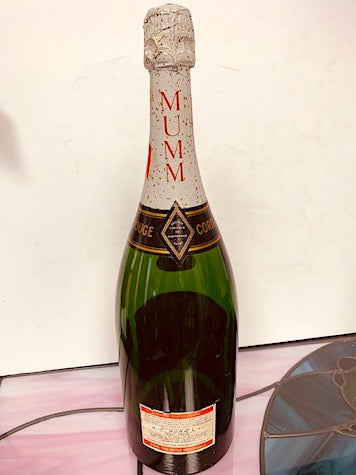 Champagne Bottle Sealed and Empty - Prop
