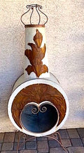 Rustic Mexican Metal Outdoor Chimney