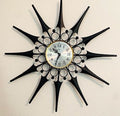Mid Century Modern Atomic Starburst Wall Clock