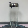 Mid Century Modern Wheat Etched Cocktail Shaker