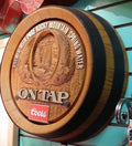 Coors Barrel Head Wall Beer Sign 3D Plastic