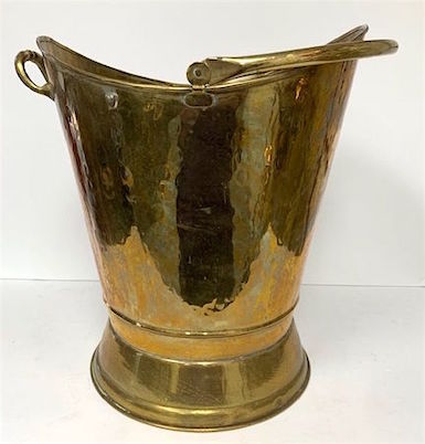 Fireplace Brass Coal Bucket
