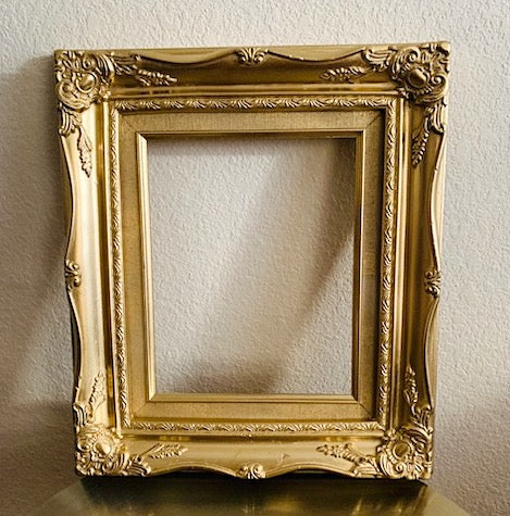 Rococo Gold Picture Open Frame