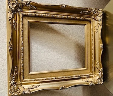 Rococo Gold Picture Open Frame