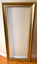 Vintage "Long  and Narrow" Gold Open Frame