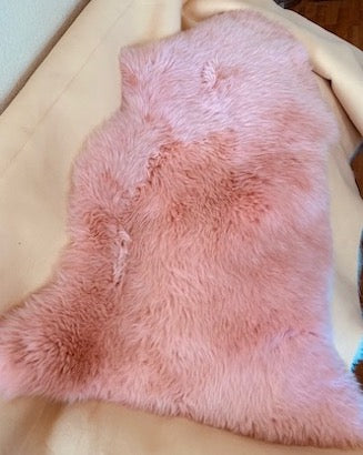 Small Lambskin Pinkish Salmon Color