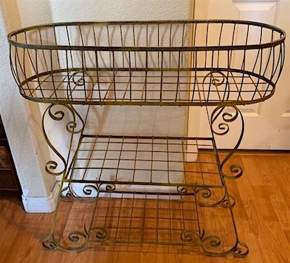 Vintage Oval Ornate Garden Rustic Planter