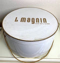 Vintage I. Magnin Circular Cardboard Hat Box